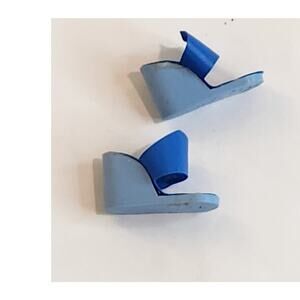 Vintage Barbie Taiwan Doll Shoes Lot – Wedge Heels & single Slippers (1970s–80s)